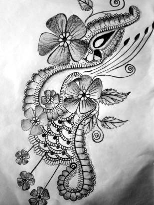 Pencil Drawing by Juna Anju 15