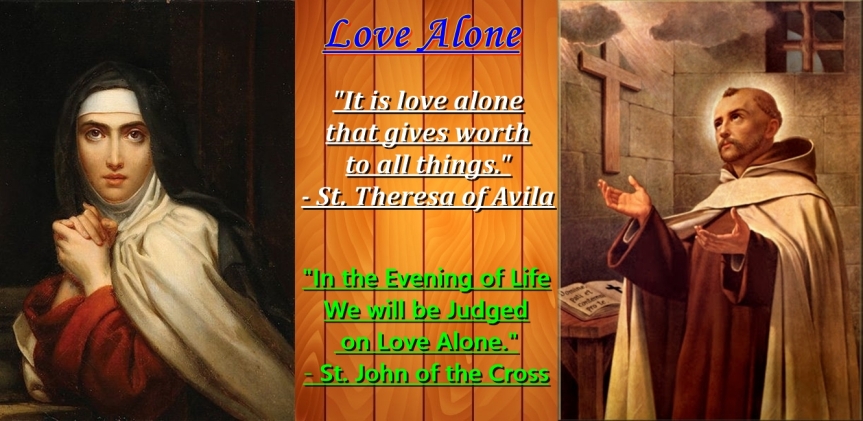Love Alone – Quotes from the Saints