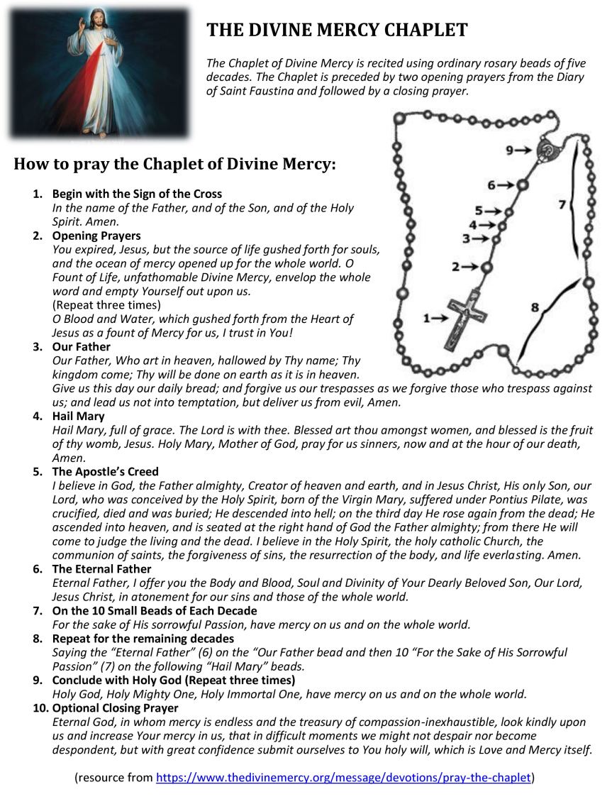 The Divine Mercy Chaplet