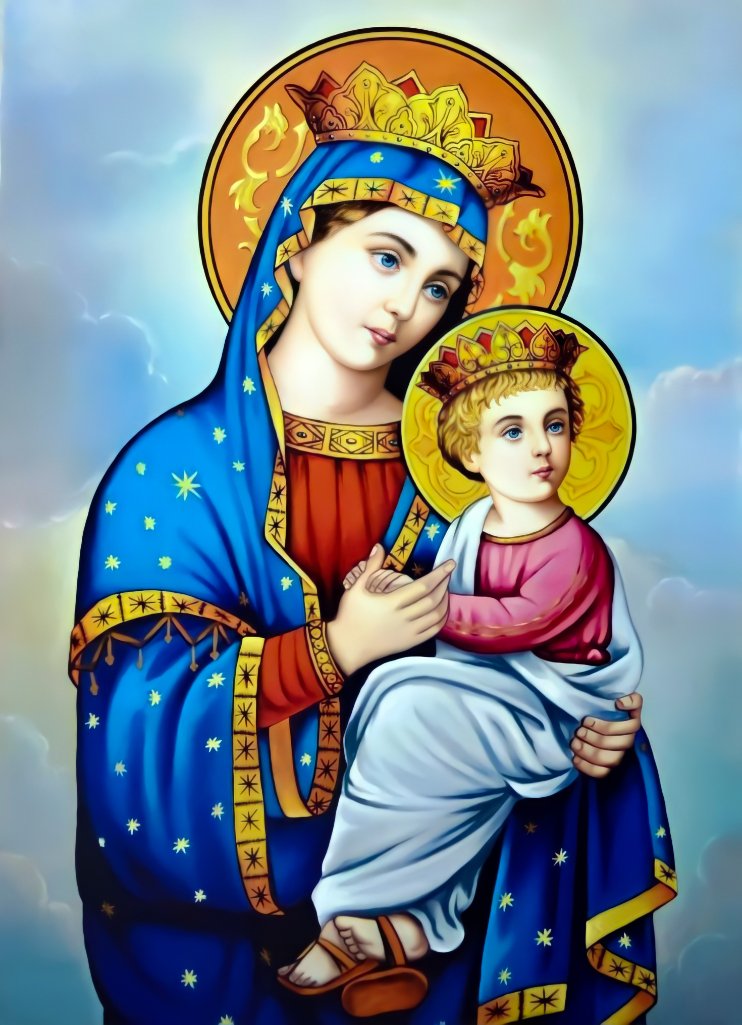 Mother Mary Painting HD