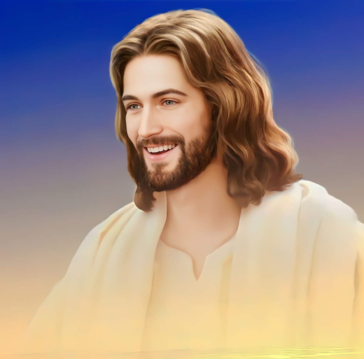 Smiling Face of Jesus Christ – Nelson MCBS